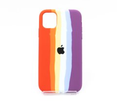 Силіконовий чохол Full Cover для iPhone 11 Rainbow №2
