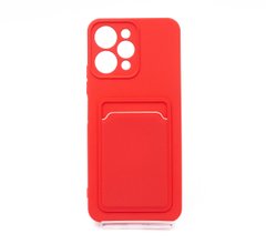 Силіконовий чохол WAVE Colorful Pocket для Xiaomi Redmi 12 4G red Full Camera
