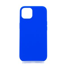 Силіконовий чохол Full Cover для iPhone 13 shiny blue