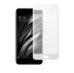Захисне 3D скло для Xiaomi Mi 6 f/s 0.3mm white