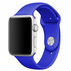 Силіконовий ремінець для Apple Watch 42/44mm M (40) ultra blue