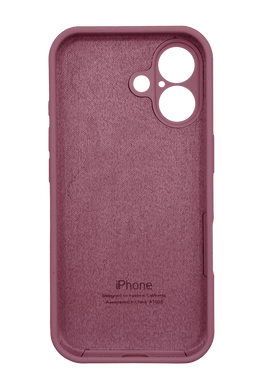Силіконовий чохол Full Cover для iPhone 17 camelia Full Camera