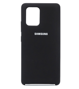 Силиконовый чехол Full Cover для Samsung S10 Lite black