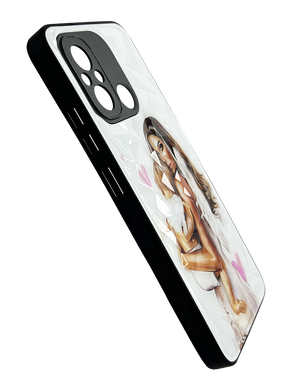 TPU+PC чохол Prisma Ladies для Xiaomi Redmi 12C/Poco C55 baby girl Full Camera