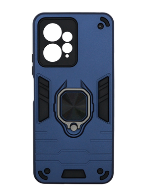 Чохол SP Transformer Ring for Magnet для Xiaomi Redmi Note 12 4G dark blue протиударний Full Camera