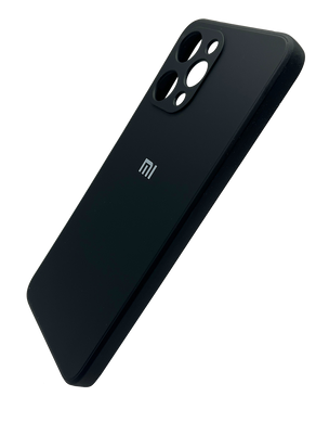 Силіконовий чохол Full Cover для Xiaomi Redmi 12 black Full Camera