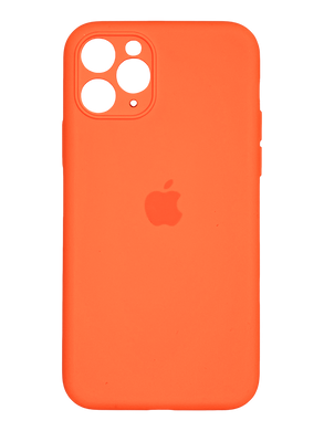 Силіконовий чохол Full Cover для iPhone 11 Pro kumquat Full Camera