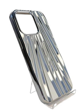 Чохол WAVE Gradient Patterns для iPhone 14 silver glossy