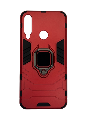 Накладка Protective для Huawei Y6P 2020 red for magnet+ring