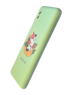 Силіконовий чохол WAVE Fancy для Samsung A01 Core (TPU) freelance cat/mint gum