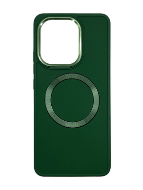 TPU чохол Bonbon Metal Style with MagSafe для Xiaomi Redmi Note 13 4G pine green