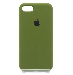 Силіконовий чохол Full Cover для iPhone 7/8/SE dark olive