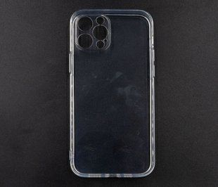 TPU чехол Clear для iPhone 12 Pro transparent 1.5mm Epic Full Camera