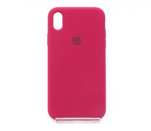 Силіконовий чохол Full Cover для iPhone XR original rose red
