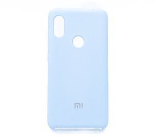 Силіконовий чохол Silicone Cover для Xiaomi Redmi Note 6 Pro lilac cream