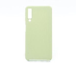 Силіконовий чохол Soft feel для Samsung A750 pistashio Candy