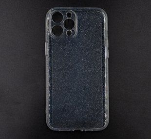 Чохол TPU Clear Sparkle (OPP) для iPhone 12 Pro Max Full Camera