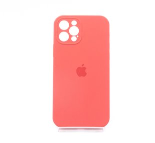 Силіконовий чохол Full Cover для iPhone 12 Pro camelia Full Camera