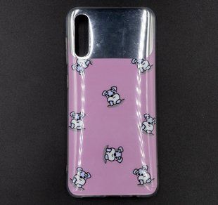 Силиконовый чехол Mirror Silicon для Samsung A50\505 color