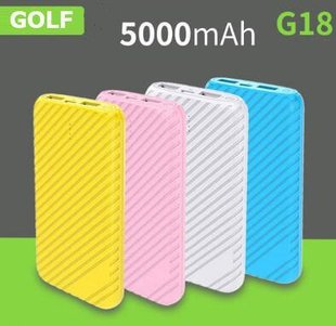 Power Bank GOLF G18 5000mAh yellow