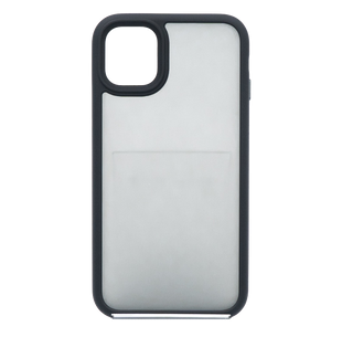 Чехол TPU+PC Metal Buttons для iPhone 11 black