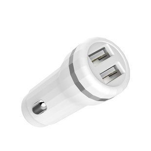 Автомобільний зарядний пристрій Hoco Z27 Staunch 2USB/2.4A white