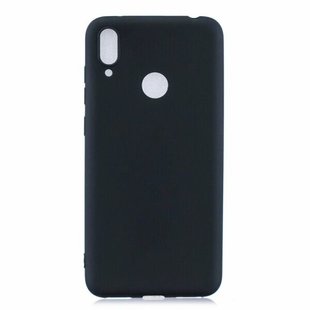 Силиконовый чехол Black Matt для Huawei Y7-2019 0.5mm