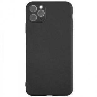 Силіконовий чохол Black Matt для iPhone 11 Pro black 0.5mm