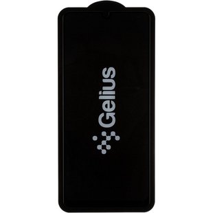 Защитное стекло Gelius Full cover Ultra Thin для Samsung A22/M22/M32 black 0.25mm