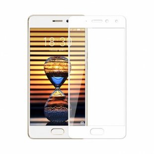 Защитное 2.5D стекло для Meizu Pro 7 Plus f/s white