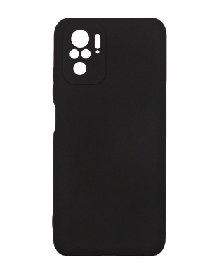 Силіконовий чохол Full Cover для Xiaomi Redmi Note 10/Note 10S black Full Camera без logо