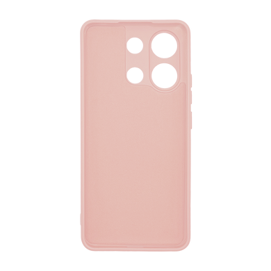 Силиконовый чехол Full Cover для Xiaomi Redmi Note 13 4G pink Full Camera без logo