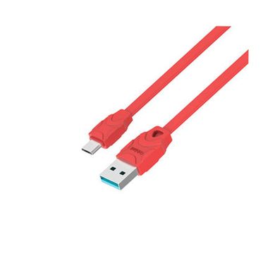 USB кабель Celebrat CB-02 FC 2.4A/1m Type-C red