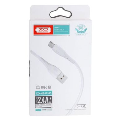 USB кабель XO NB-P163 Type-C 2.4A 1m white