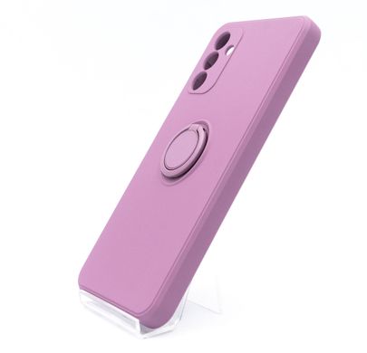 Чохол (TPU) Candy Ring для Samsung A04s lilac pride Full Camera