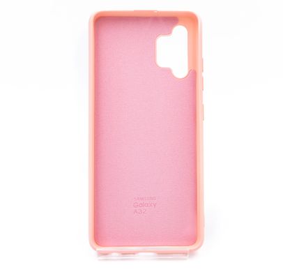 Силіконовий чохол Full Cover для Samsung A32 4G pink