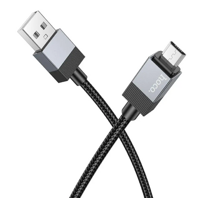 USB кабель Hoco X110 Micro 2.4A 1m black