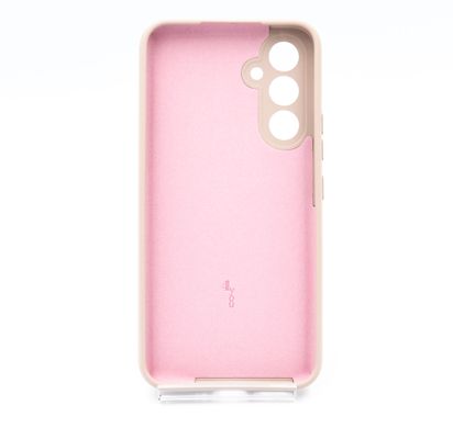 Силіконовий чохол Full Cover для Samsung A54 5G pink sand Full Camera без logo