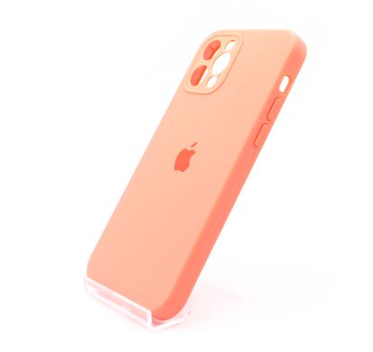 Силіконовий чохол Full Cover для iPhone 12 Pro pink citrus Full Camera