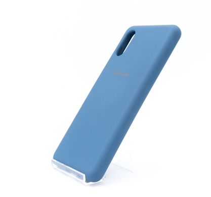 Силіконовий чохол Full Cover для Samsung A02 navy blue my color