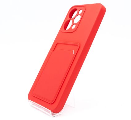 Силіконовий чохол WAVE Colorful Pocket для Xiaomi Redmi 12 4G red Full Camera