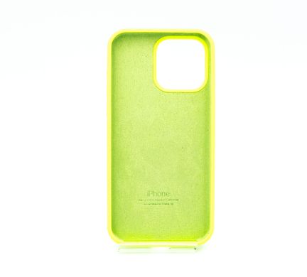 Силіконовий чохол Full Cover для iPhone 15 Pro Max party green