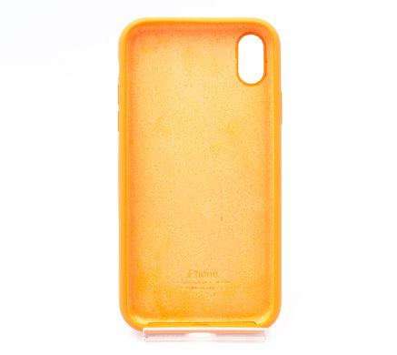 Силіконовий чохол Full Cover для iPhone XR new apricot(2)