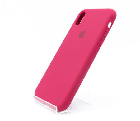 Силіконовий чохол Full Cover для iPhone XR original rose red