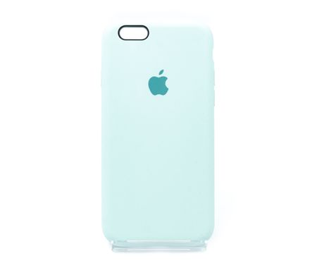 Силіконовий чохол Full Cover для iPhone 6 light cyan