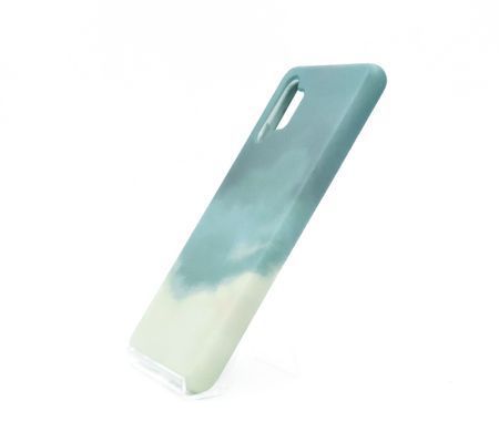 Силіконовий чохол WAVE Watercolor для Samsung A32 dark green/gray (TPU)