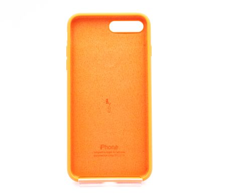 Силіконовий чохол Full Cover для iPhone 7+/8+ new apricot