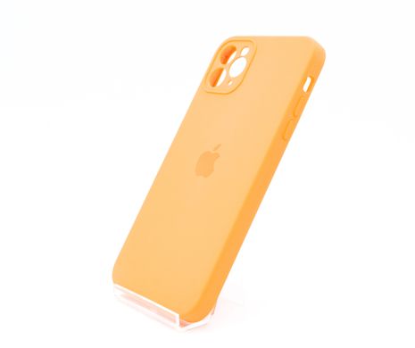 Силіконовий чохол Full Cover для iPhone 11 Pro Max papaya Full Camera