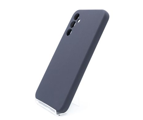 Силіконовий чохол Full Cover для Samsung A34 5G dark grey (AAA) Full Camera без logo