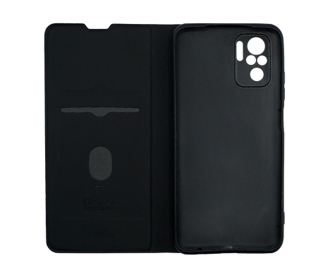 Чохол книжка FIBRA для Xiaomi Redmi Note 10/Note 10S black